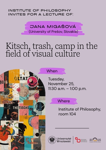 image: Jana Migašová z wykładem w Instytucie Filozofii