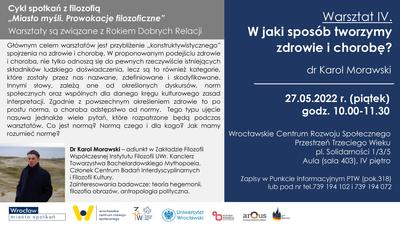 image: Kolejne spotkanie w cyklu warsztatów w Przestrzeni Trzeciego Wieku