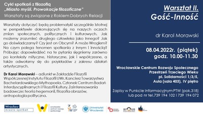 image: Kolejne spotkanie w cyklu warsztatów dla seniorów