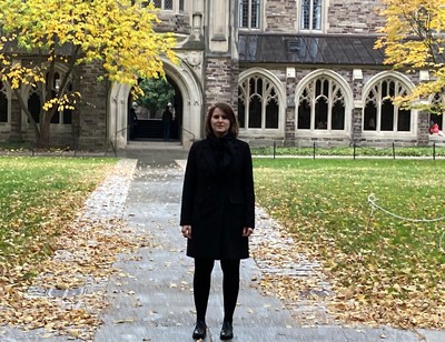 image: Mgr Aleksandra Horowska z wizytą na Uniwersytecie
Princeton