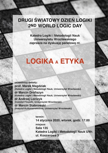 image: II Światowy Dzień Logiki na Uniwersytecie Wrocławskim