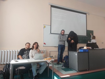 image: Pierwsze spotkanie Koła Naukowego Filozofii Spekulatywnej 