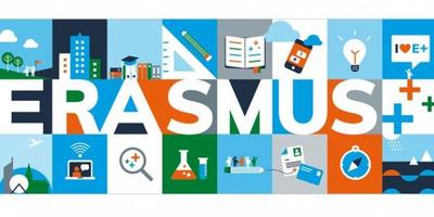 image: REKRUTACJA na WYJAZDY Erasmus+ oraz REGULAMINY WYJAZDÓW Erasmus+ na studia i praktyki w roku akad. 2020-2021