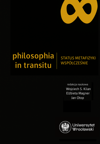 image: Tom II Philosophia in transitu: Status metafizyki współcześnie