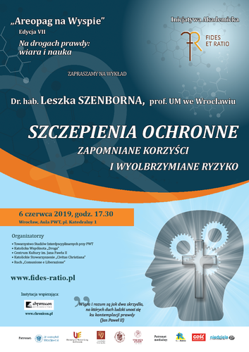 image: Wykład prof. Leszka Szenborna (UM we Wrocławiu): Szczepienia ochronne - zapomniane korzyści i wyolbrzymione ryzyko