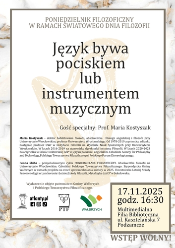 image: Język bywa pociskiem lub instrumentem muzycznym